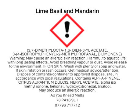 Lime Basil & Mandarin Air Freshener