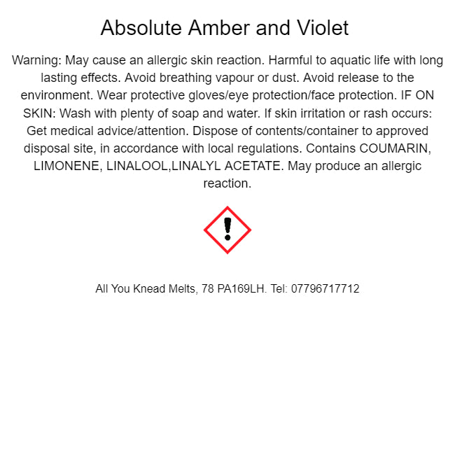 Absolute Amber and Violet (Inspired by JM)